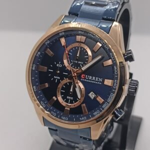 CURREN M8445 BLEU FOND BLEU